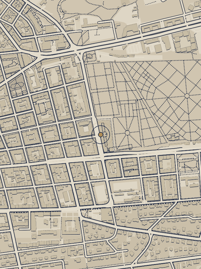Location map — Palac Flora, Vinohradska 151, Prague 3